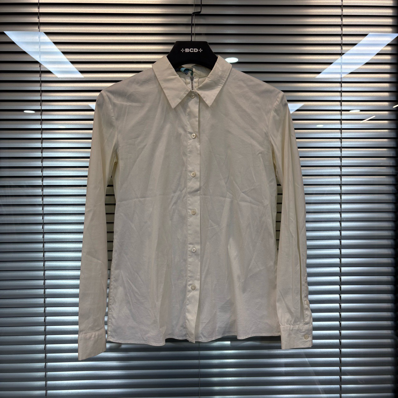 PRADA/普拉达/白色衬衫/尺码40/98新/fg205585