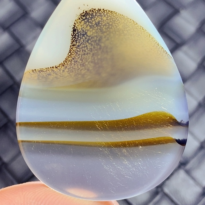 玛瑙/玉髓吊坠(不含链)未镶嵌