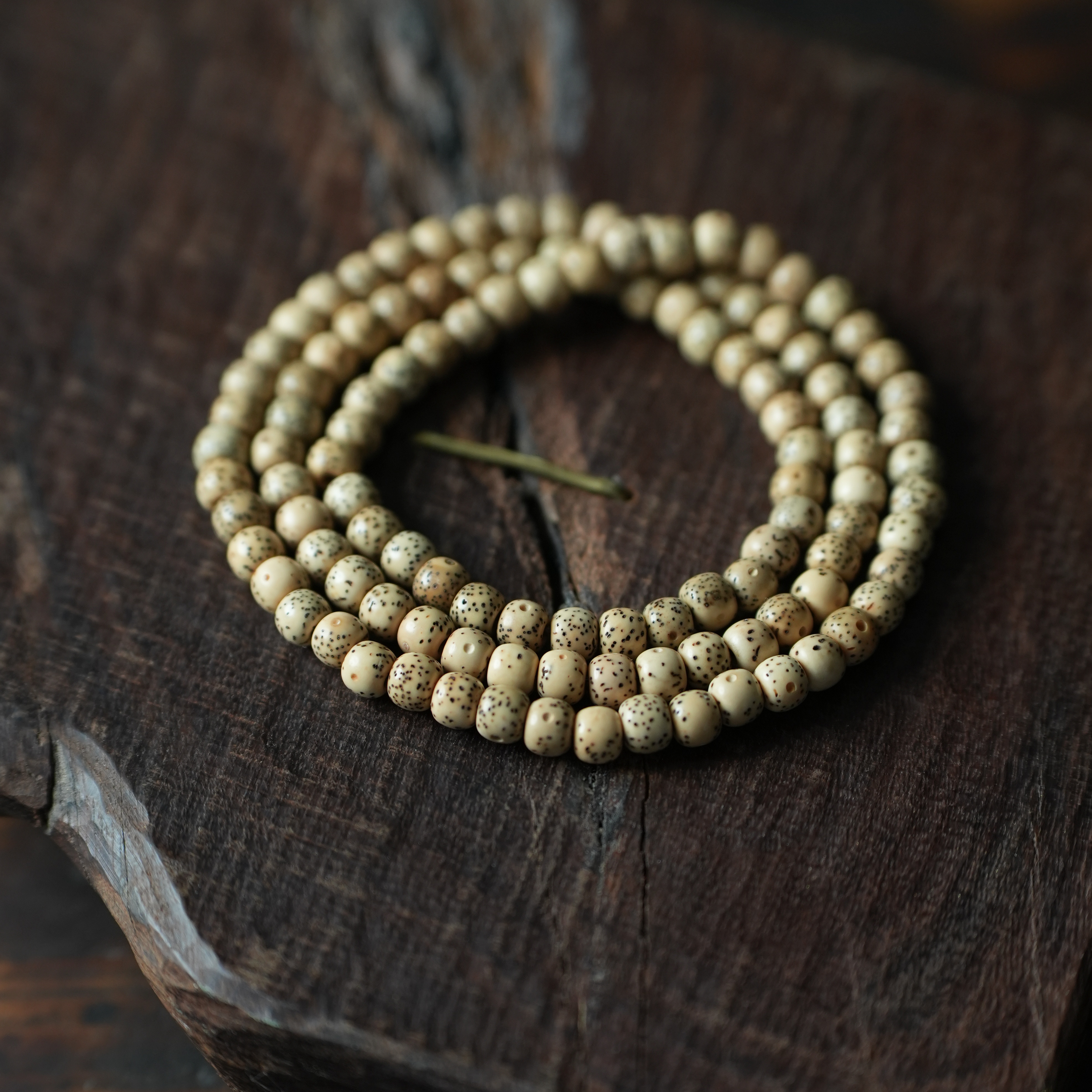 酸儿文玩·知行堂陈籽6*5桶珠长串