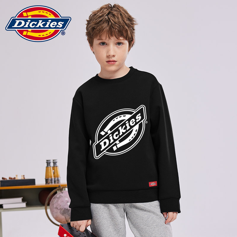Dickies童装男童卫衣春季儿童2025新款春装上衣小童运动潮流长袖