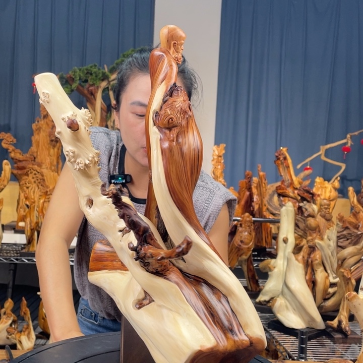 柏木（崖柏）随型摆件