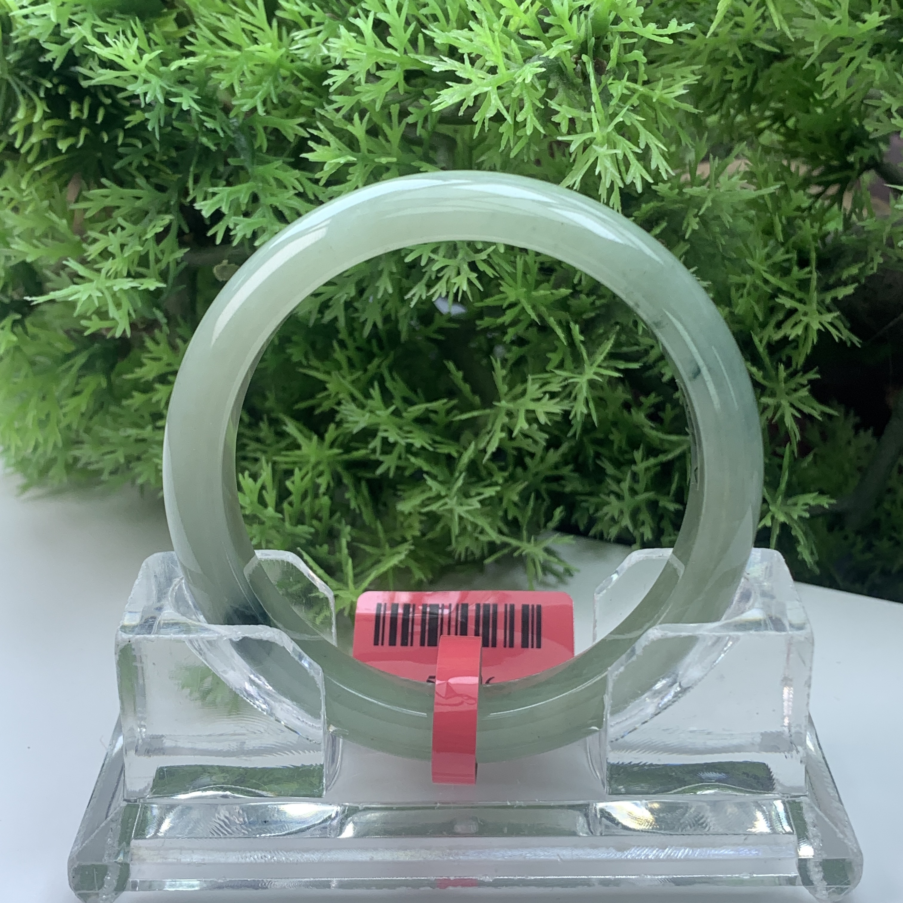 【刘思懿】天然缅甸A货翡翠手镯-O-17