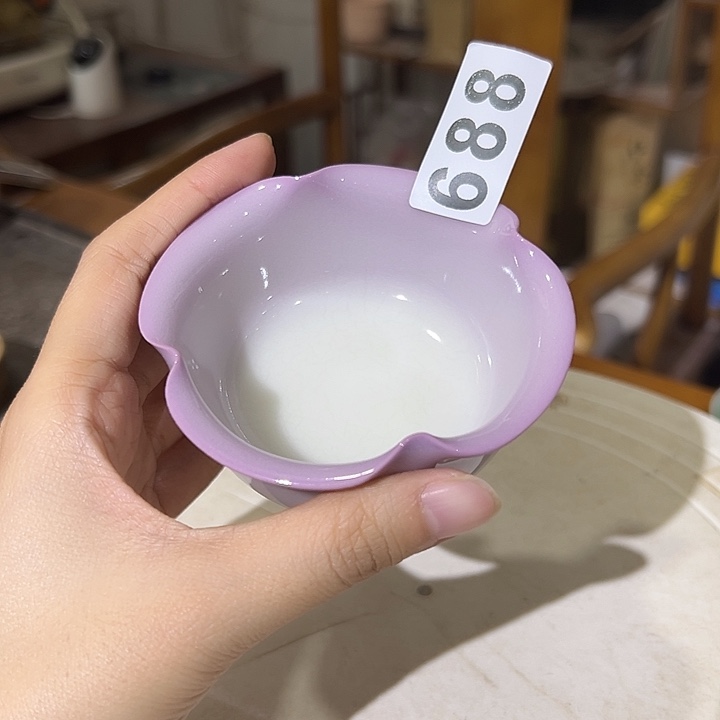 龙泉云间青瓷小米茶器