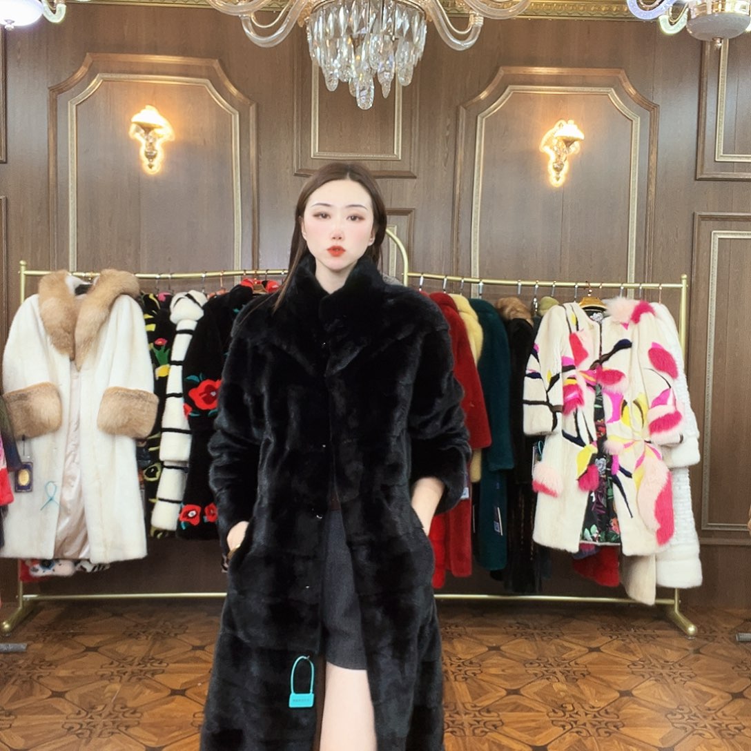 貂皮大衣时尚潮流