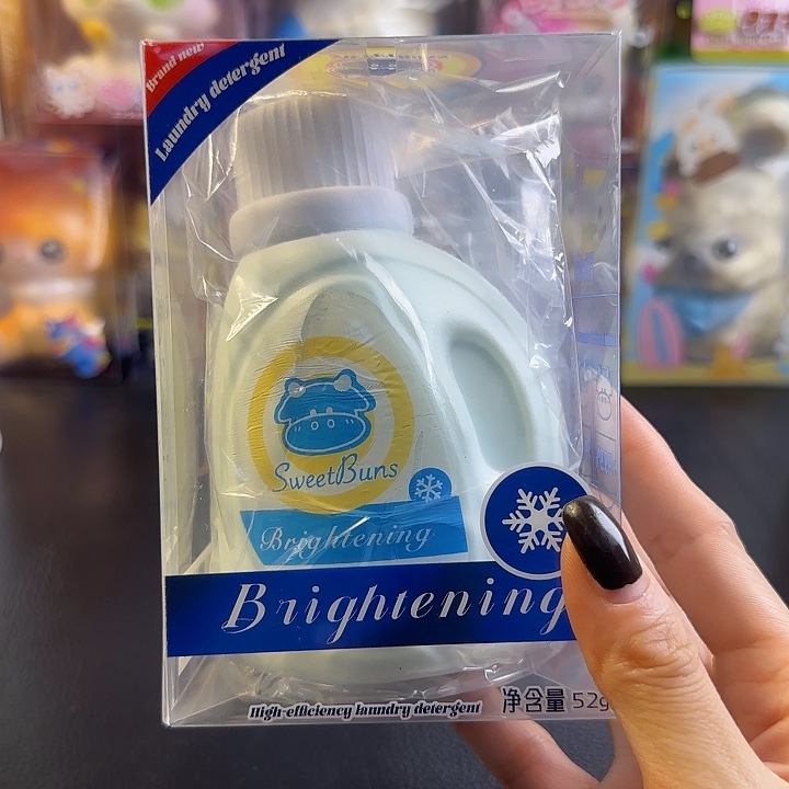 N 包子甜洗衣液蓝色 瑕疵无售后