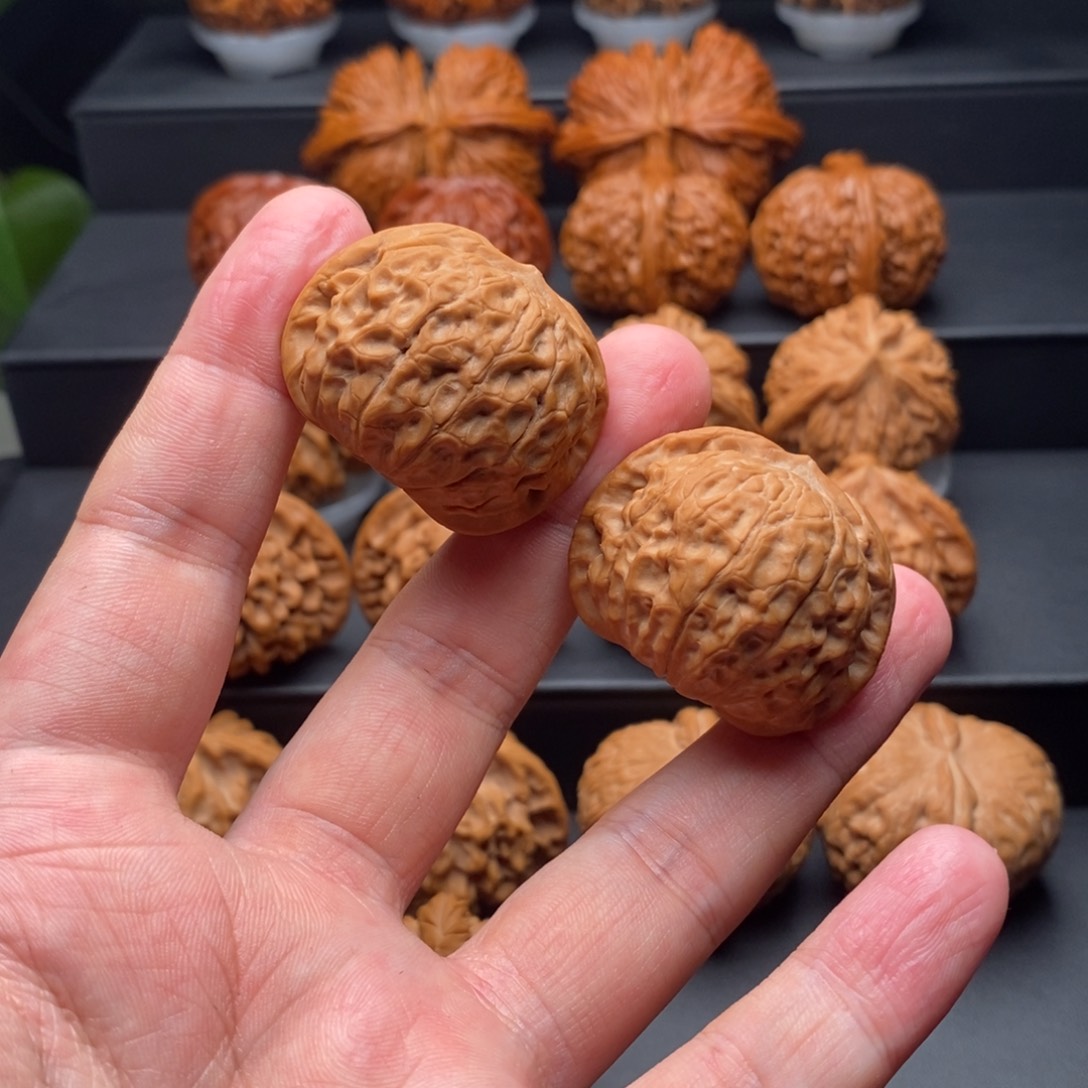 把件文玩核桃37尺全品石门元宝