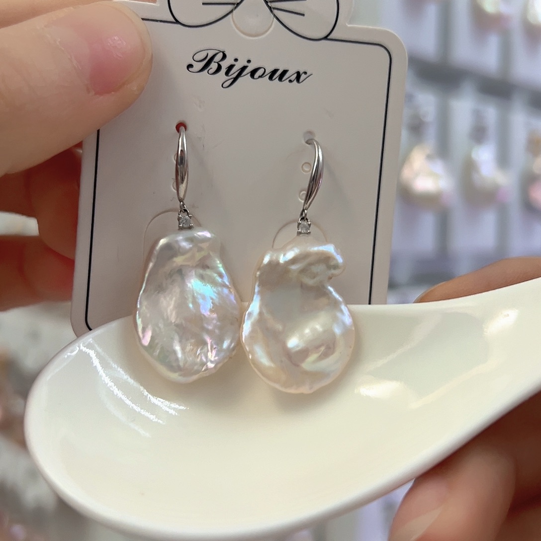 颈饰淡水珍珠银S925镶嵌