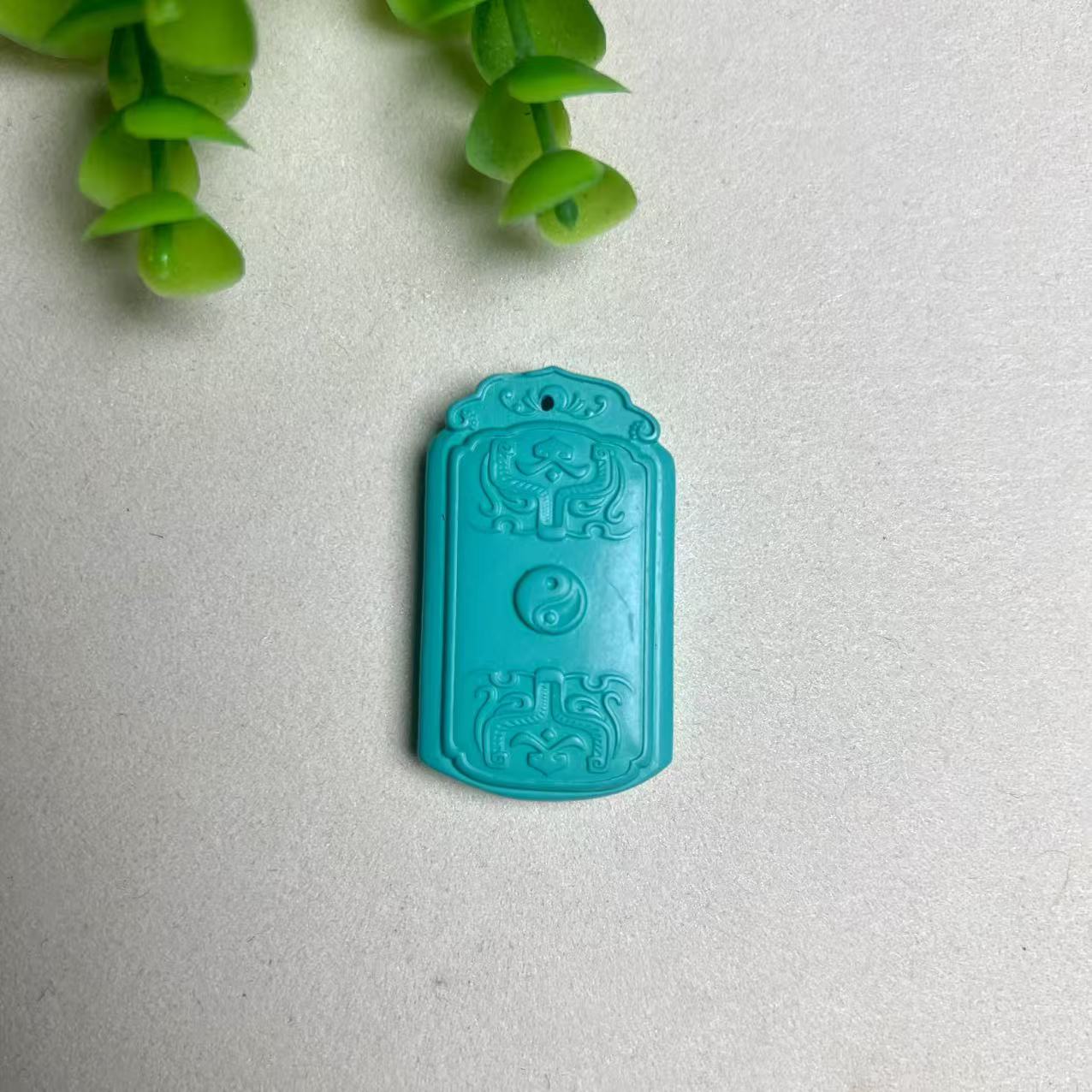 高端时尚diy复古无事牌吊坠（赠链子)L10