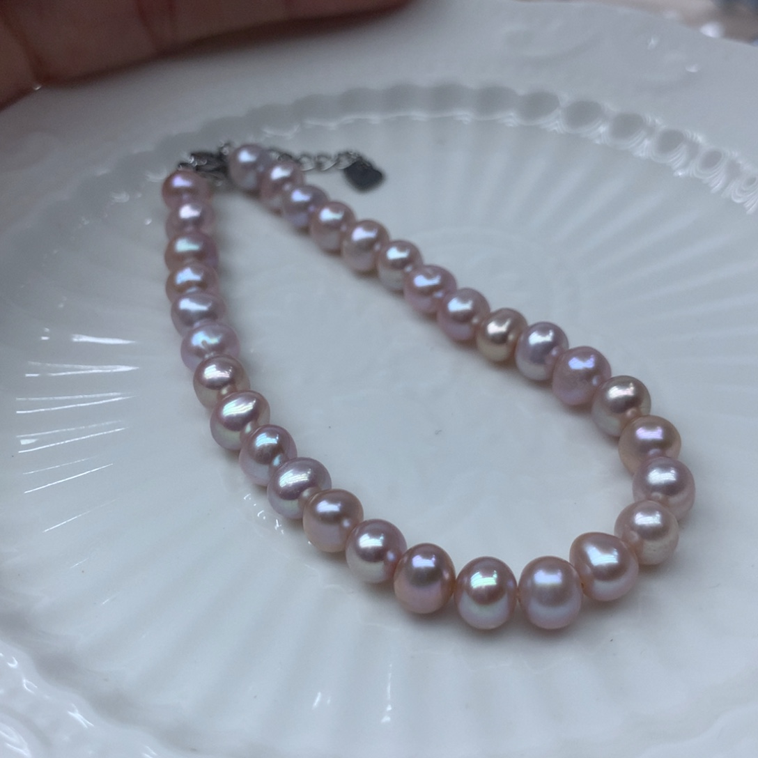 淡水珍珠6-7未镶嵌sl16手链