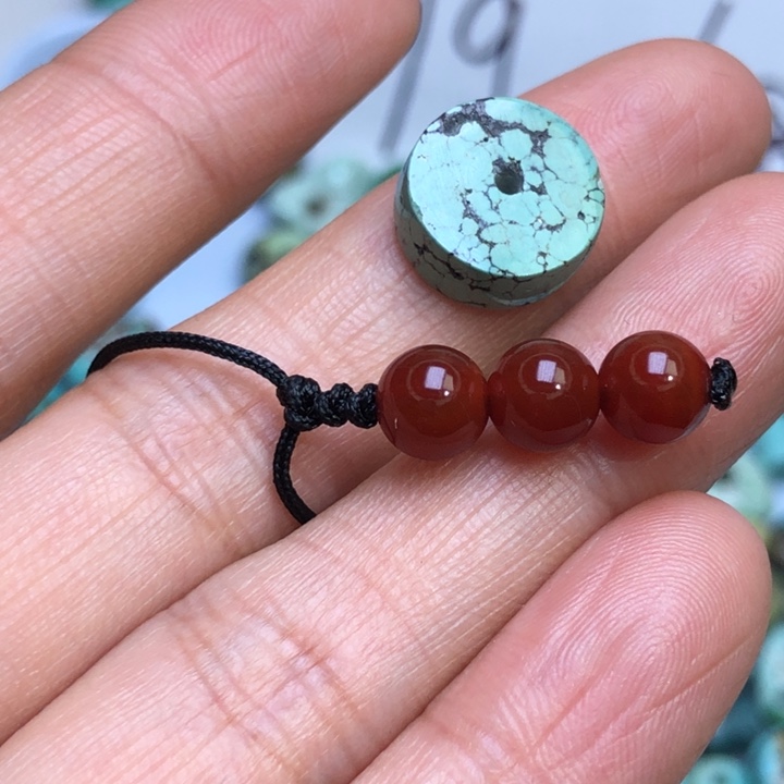 无***悔南红玛瑙未镶嵌颈饰