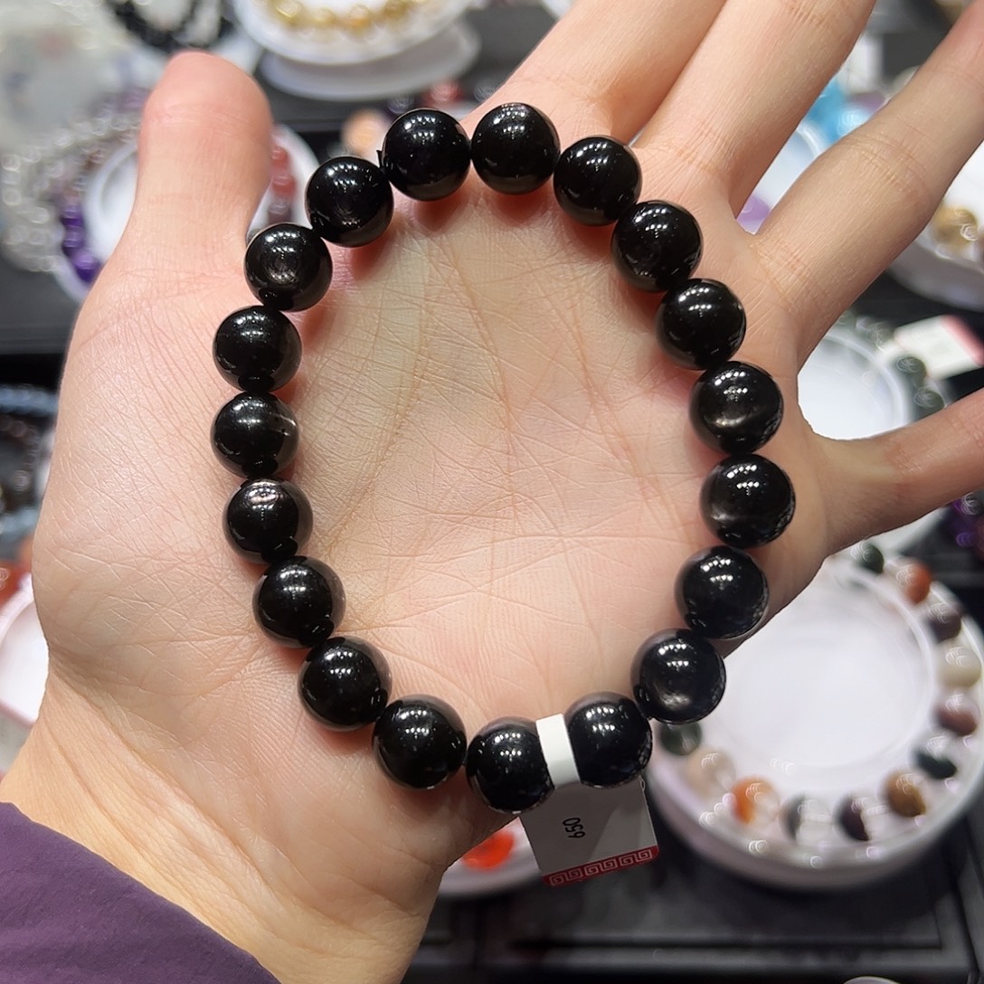 J***y未镶嵌辉石手链Sg19金运石