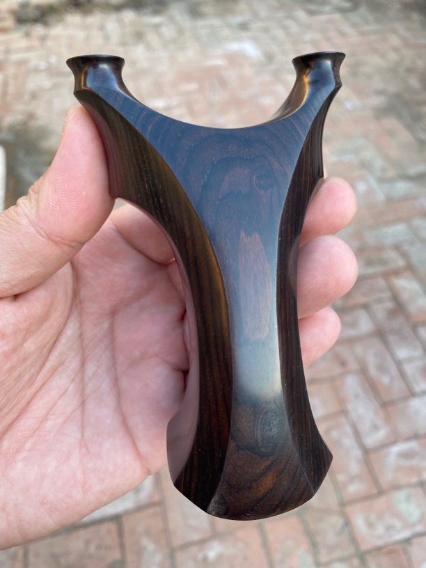 乌木手工八楞亚洲天罡75-15（可盘玩）