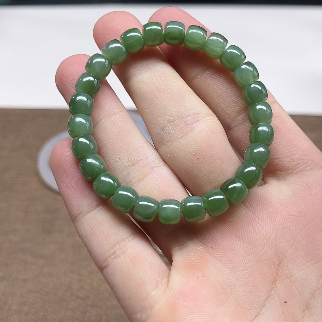 和田玉手串未镶嵌