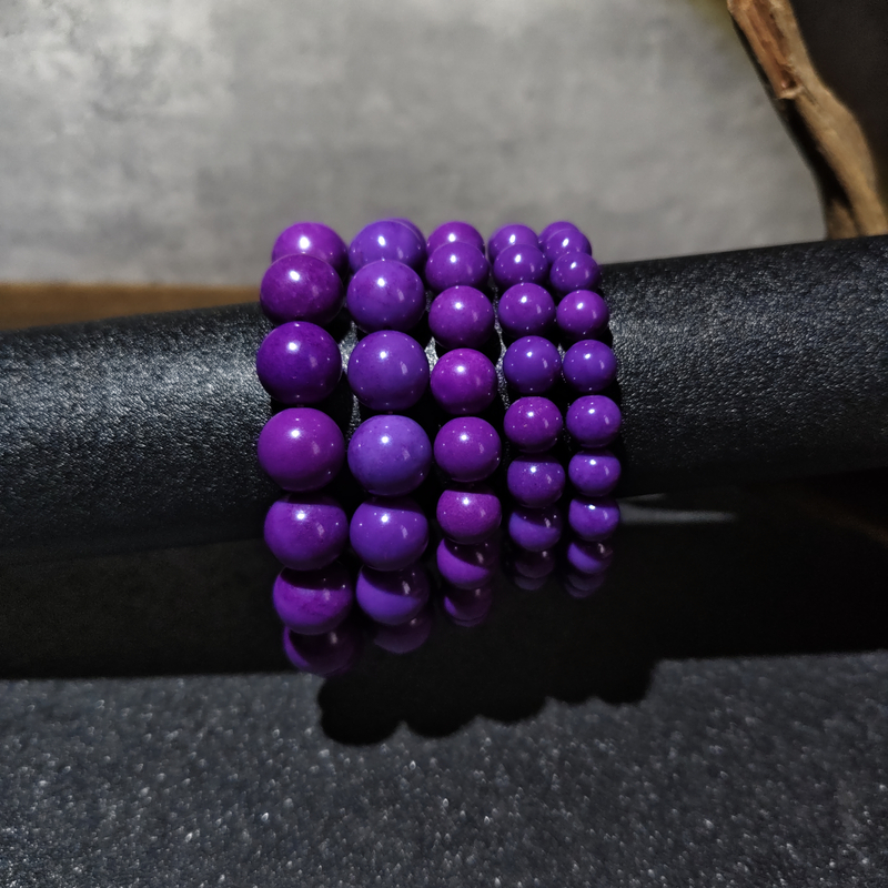 【黑胖珠宝】H1492 紫云母奇石多样性发其一