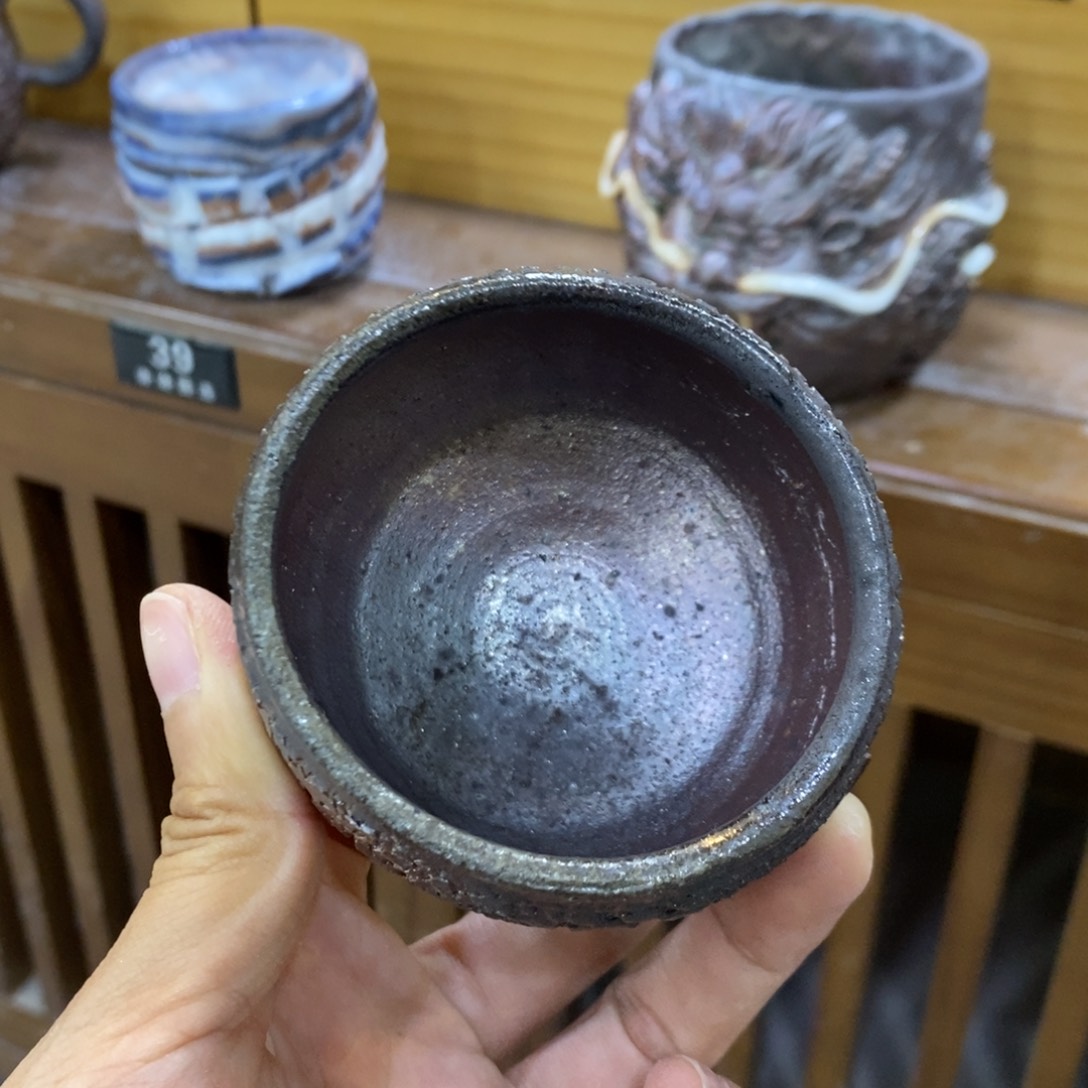 陶园柴烧，精品高货。155失圆