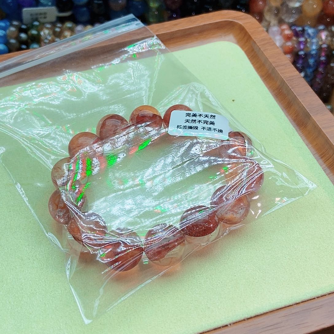 水晶手串未镶嵌?****?胶花15