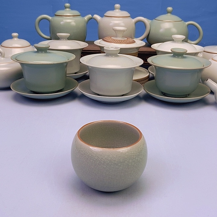 杯冰花龙蛋杯原矿原釉原产地