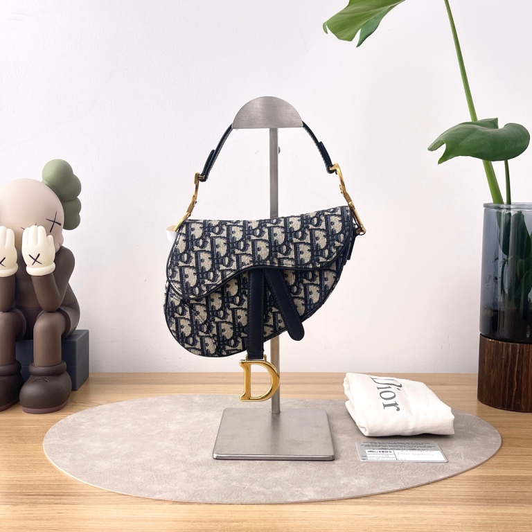 95新 DIOR/迪奥 【九筒奢品】DIOR迪奥马鞍/单肩包/3262