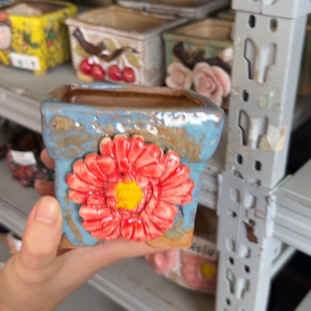 多肉花盆，满20发货爱退款拉黑