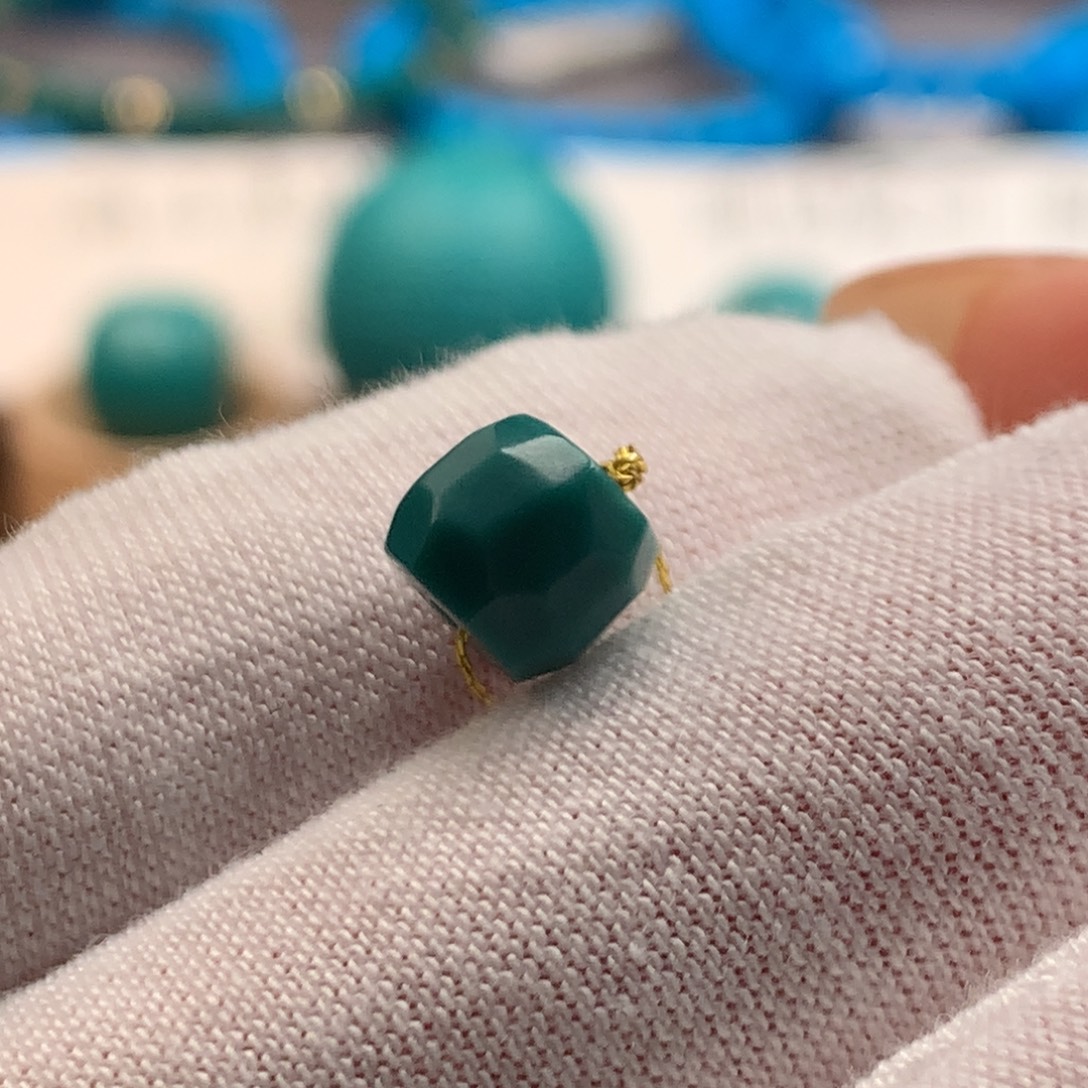 绿松石未镶嵌绿松石7.3mm