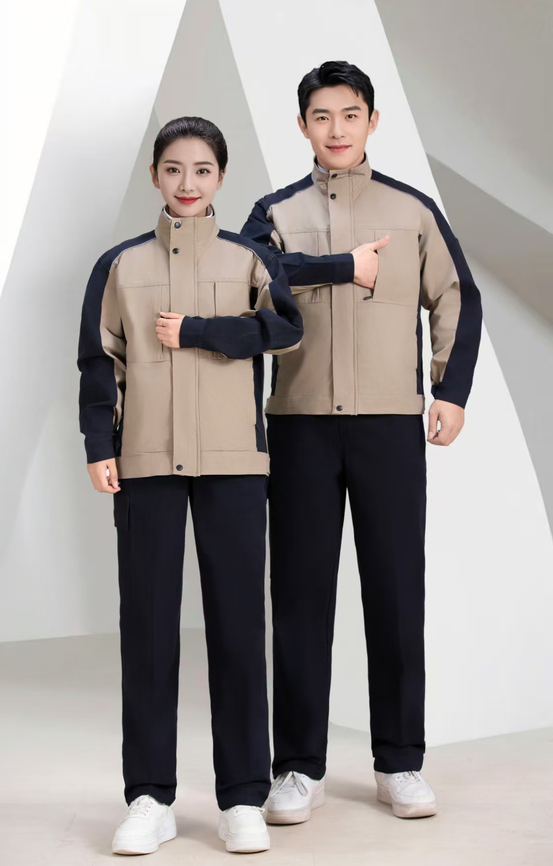 纯棉电焊工作服套装男焊工防烫春秋季透气耐磨全棉工厂劳保服定制