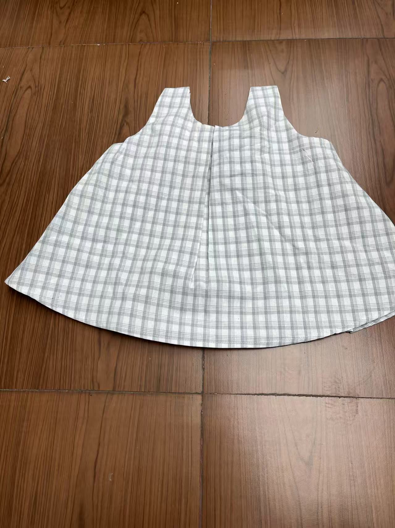 小童女夏季娃娃衫2025