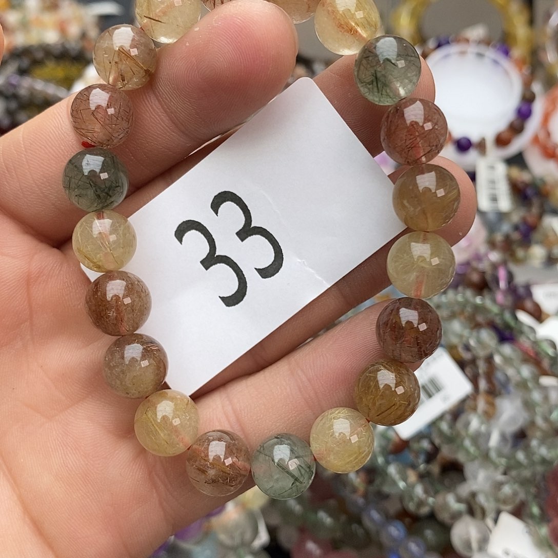 水晶手链未镶嵌手链