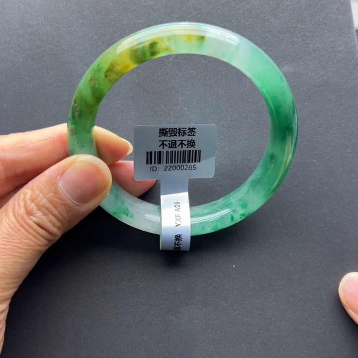 家***主石英质玉未镶嵌手镯燕子➕58.2