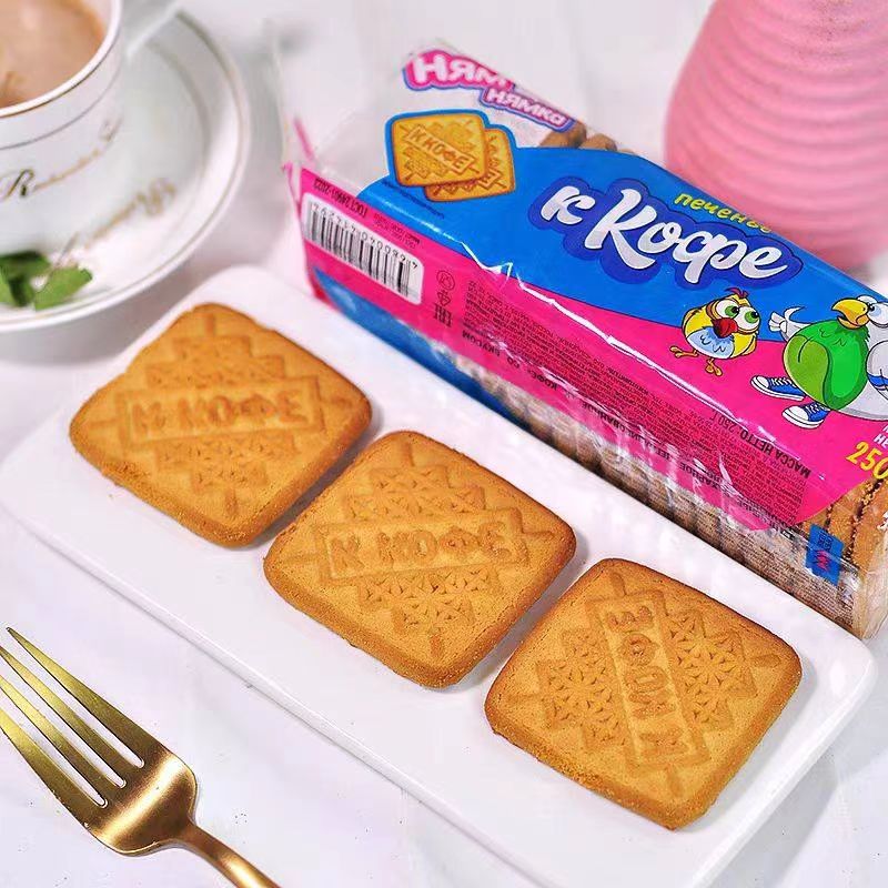 【拍一发5】俄罗斯进口俄宝多牌饼干250g