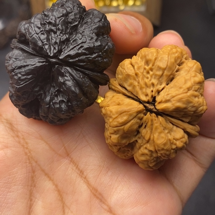 把件文玩核桃43尺蝴蝶蟾