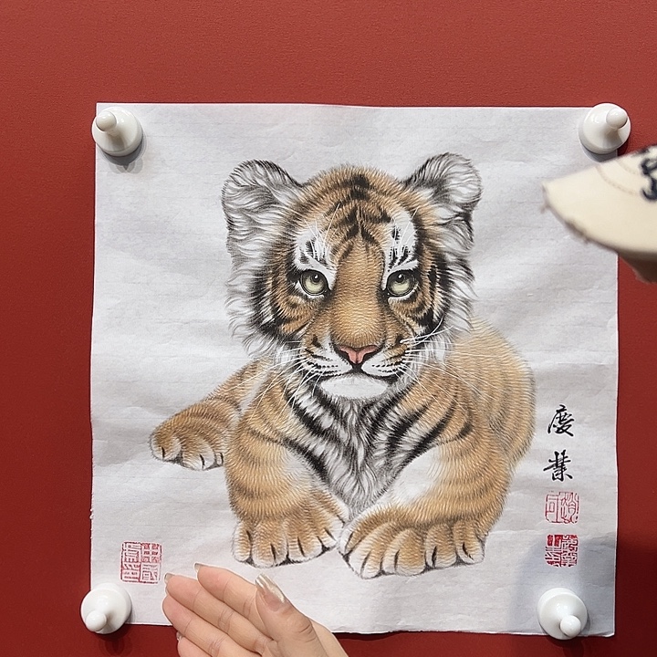 国画赵庆业老师国画作品月