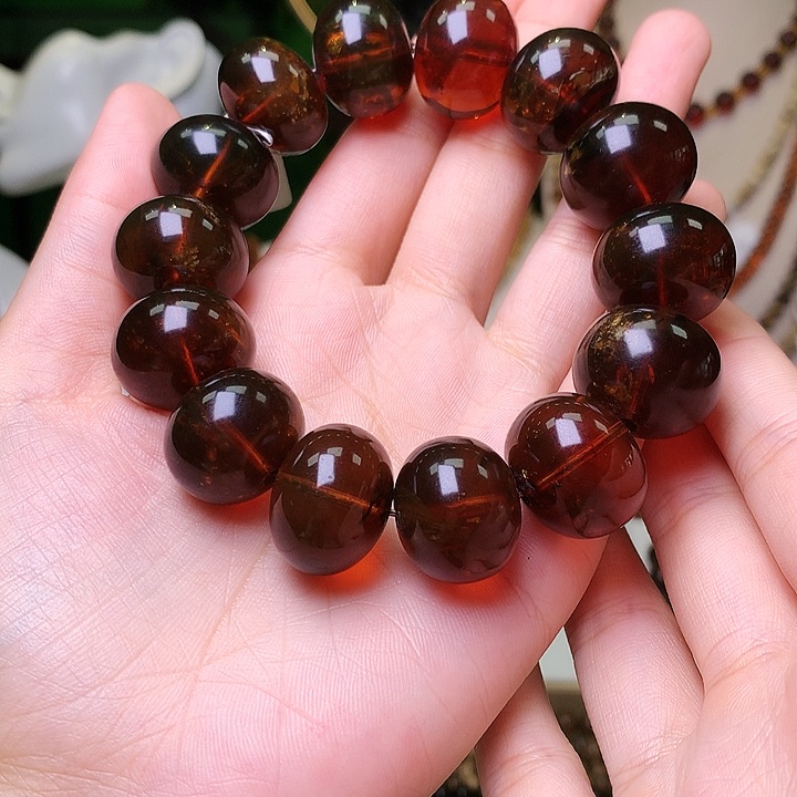 未镶嵌琥珀裸石平*抚顺琥珀