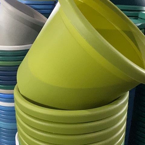 树脂四季5号微瑕果绿无托6个