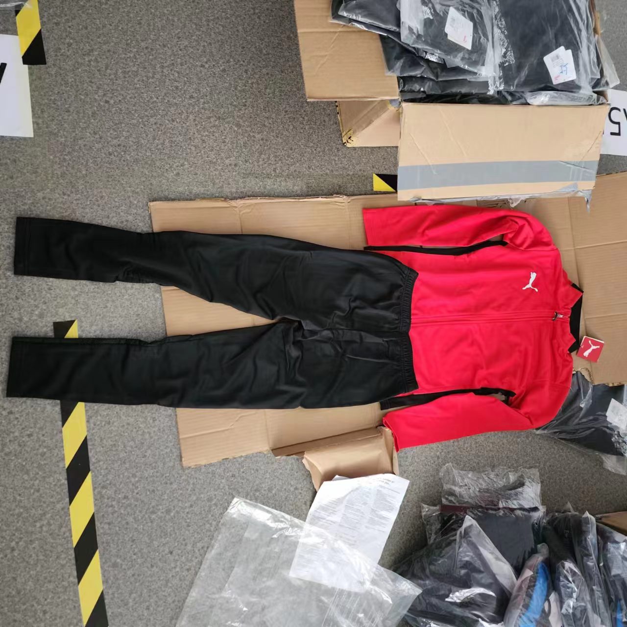 PUMA/彪马D144 656818-01男款休闲舒适保暖长袖卫衣长裤套装