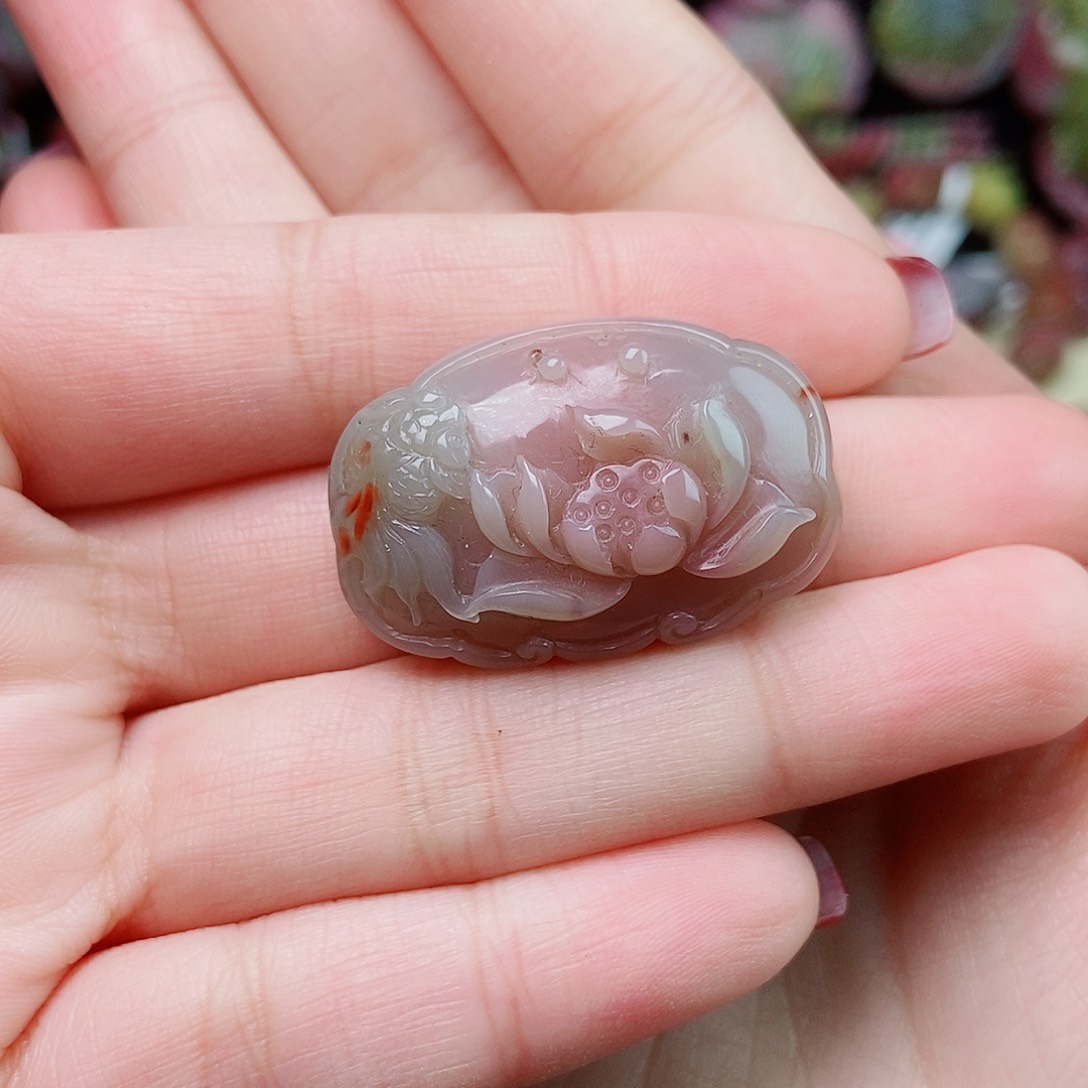 玛瑙/玉髓珠宝半成品未镶嵌