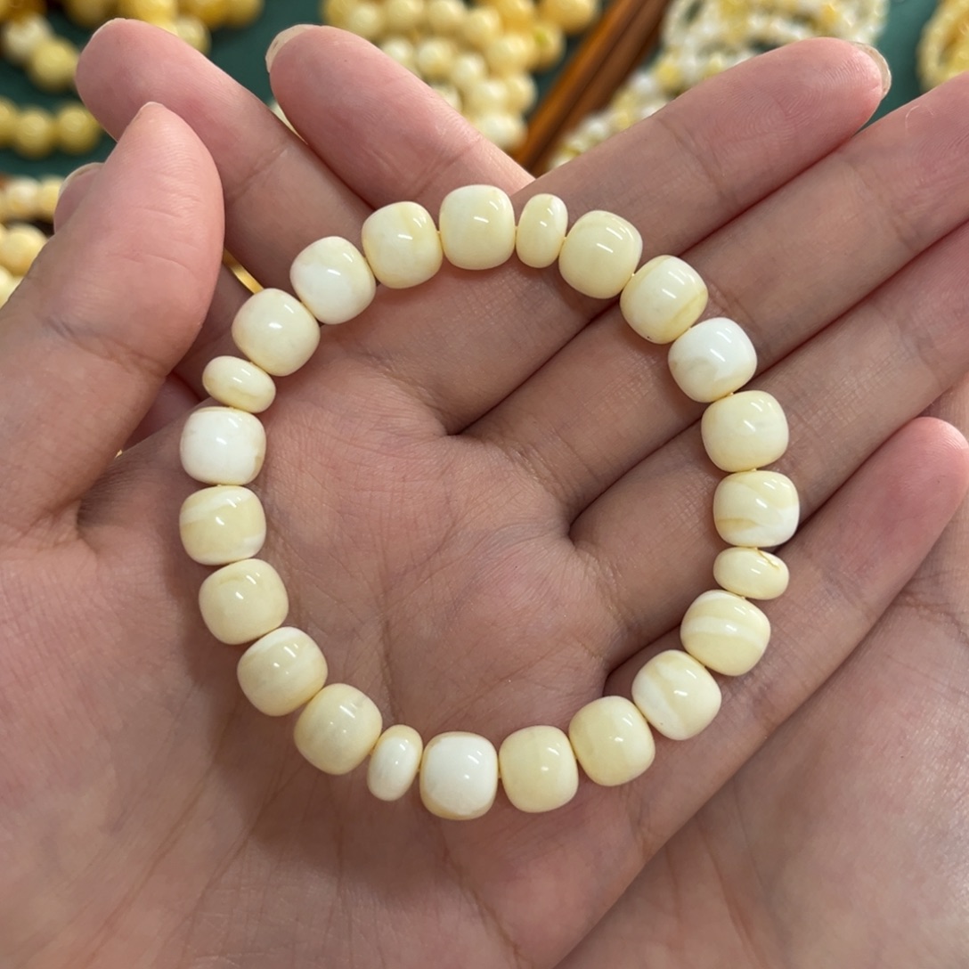 未镶嵌琥珀手链同料9.5m