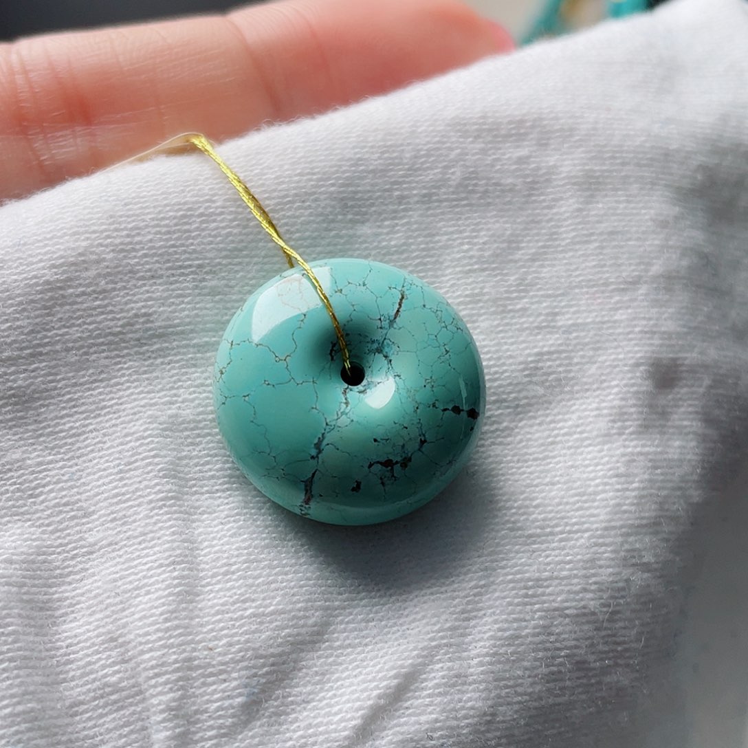 绿松石珠宝半成品未镶嵌