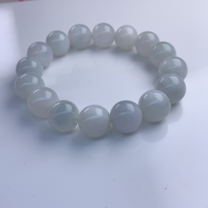 翡翠手串未镶嵌13mm！