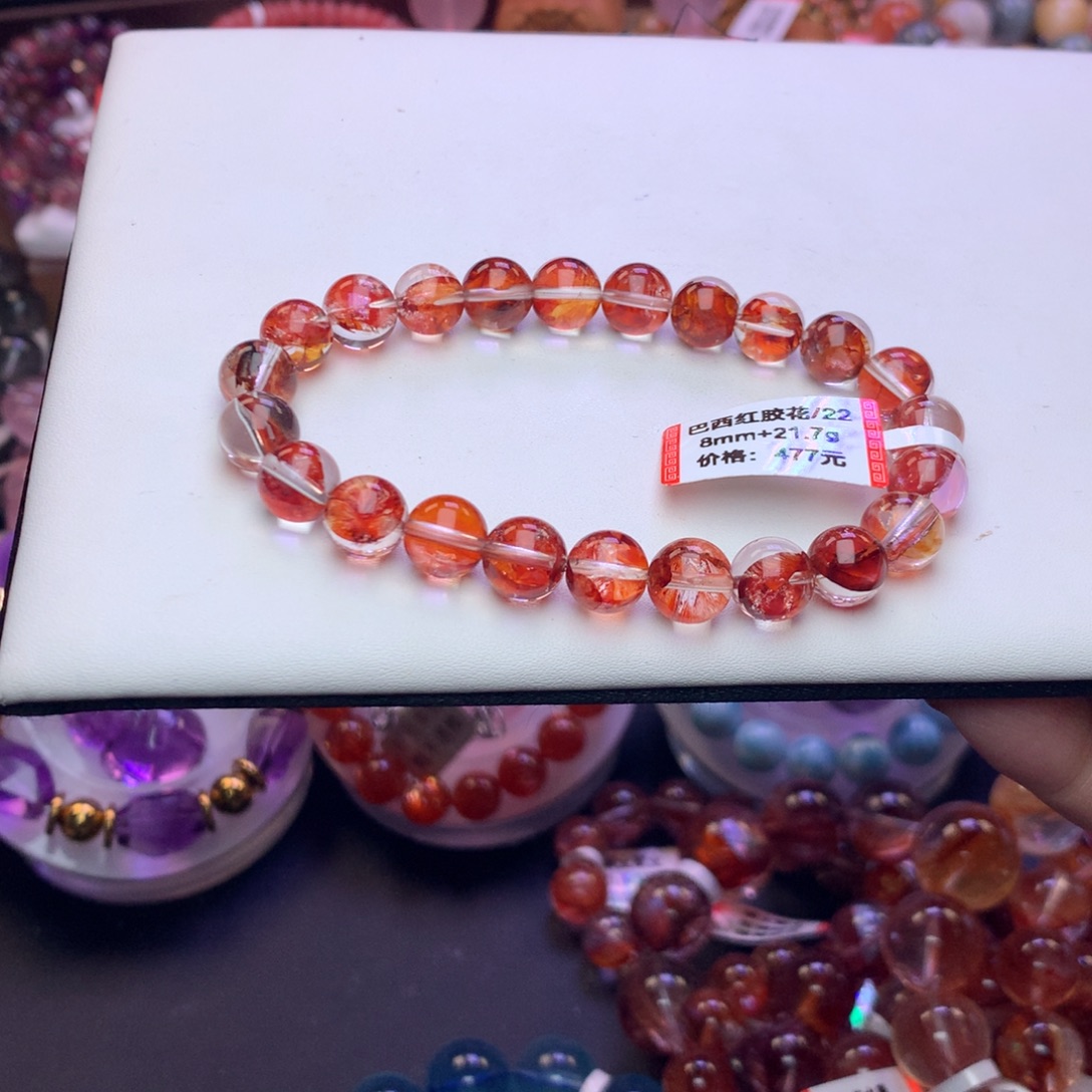 水晶未镶嵌手链手链