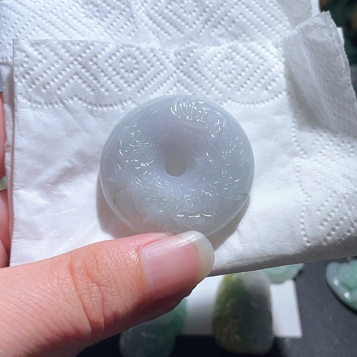 颈饰未镶嵌翡翠天