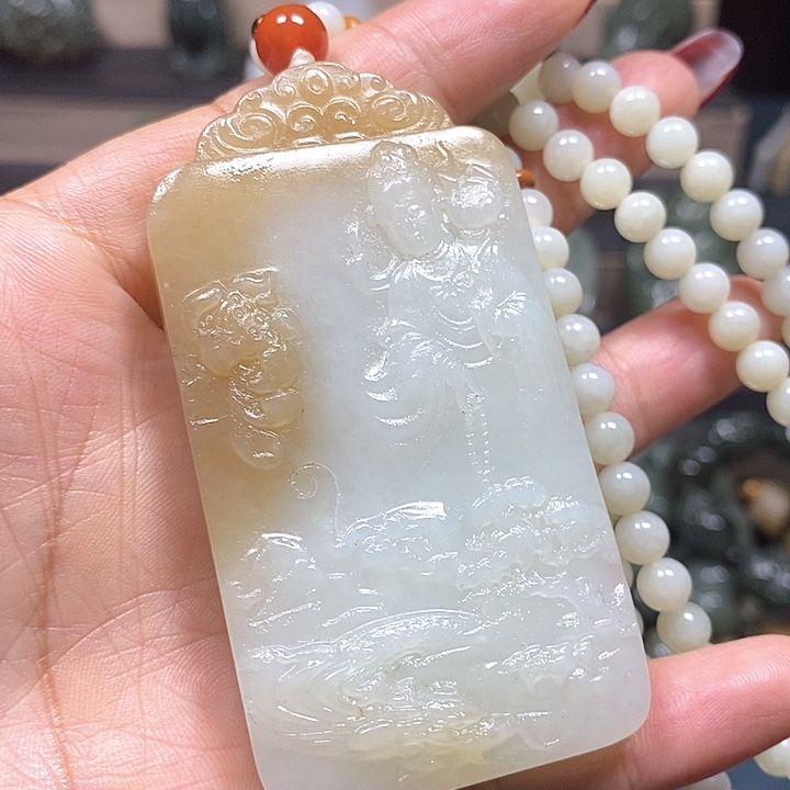 和田玉挂件未镶嵌