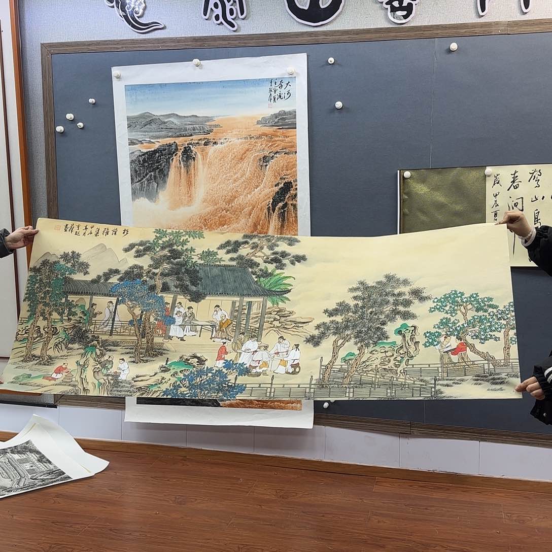 书法作品多次参加