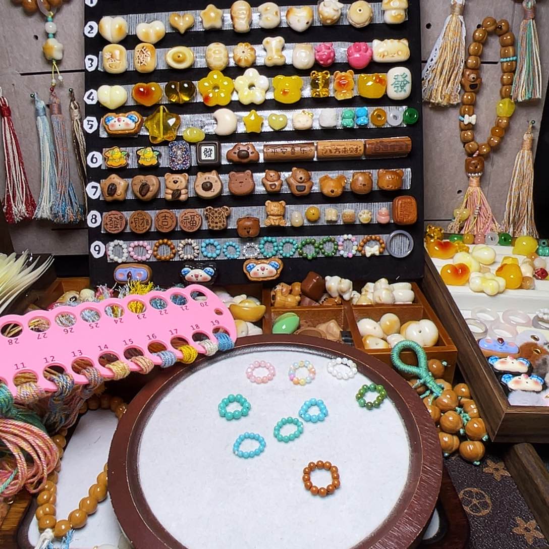 手串猴头核桃丽*绿卡