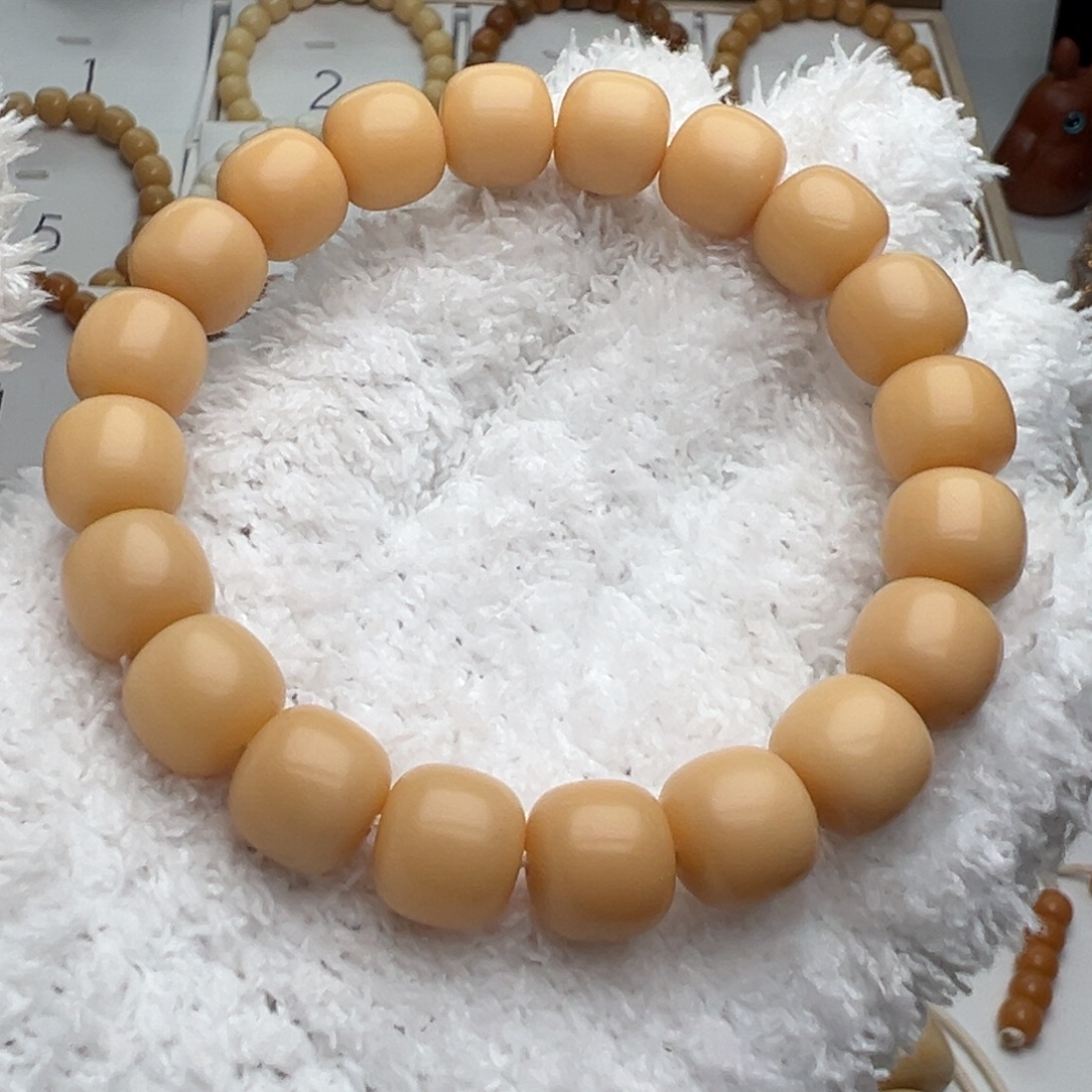 手串菩提根/象牙果卡12鬼工天然风化老料手工干磨S10