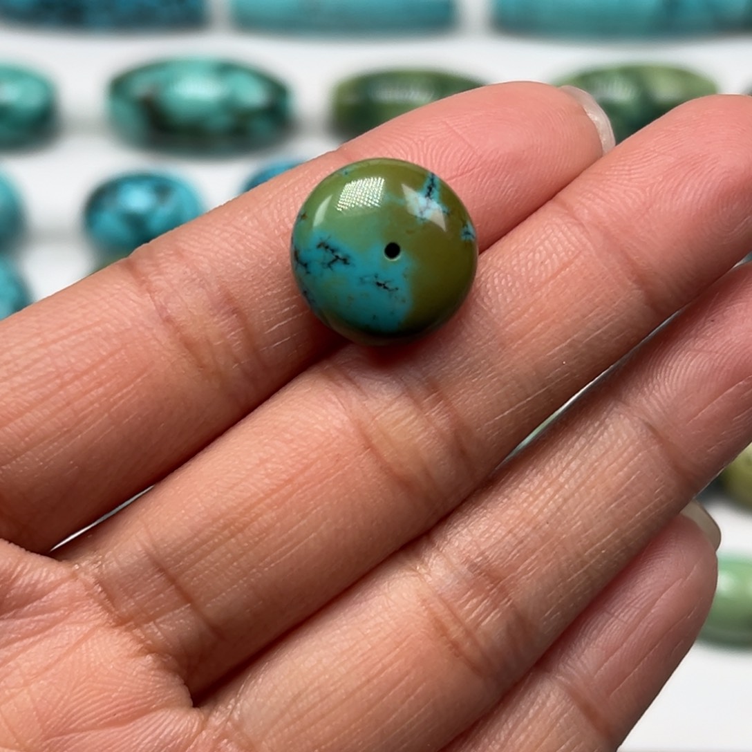 绿松石珠宝奇石未镶嵌