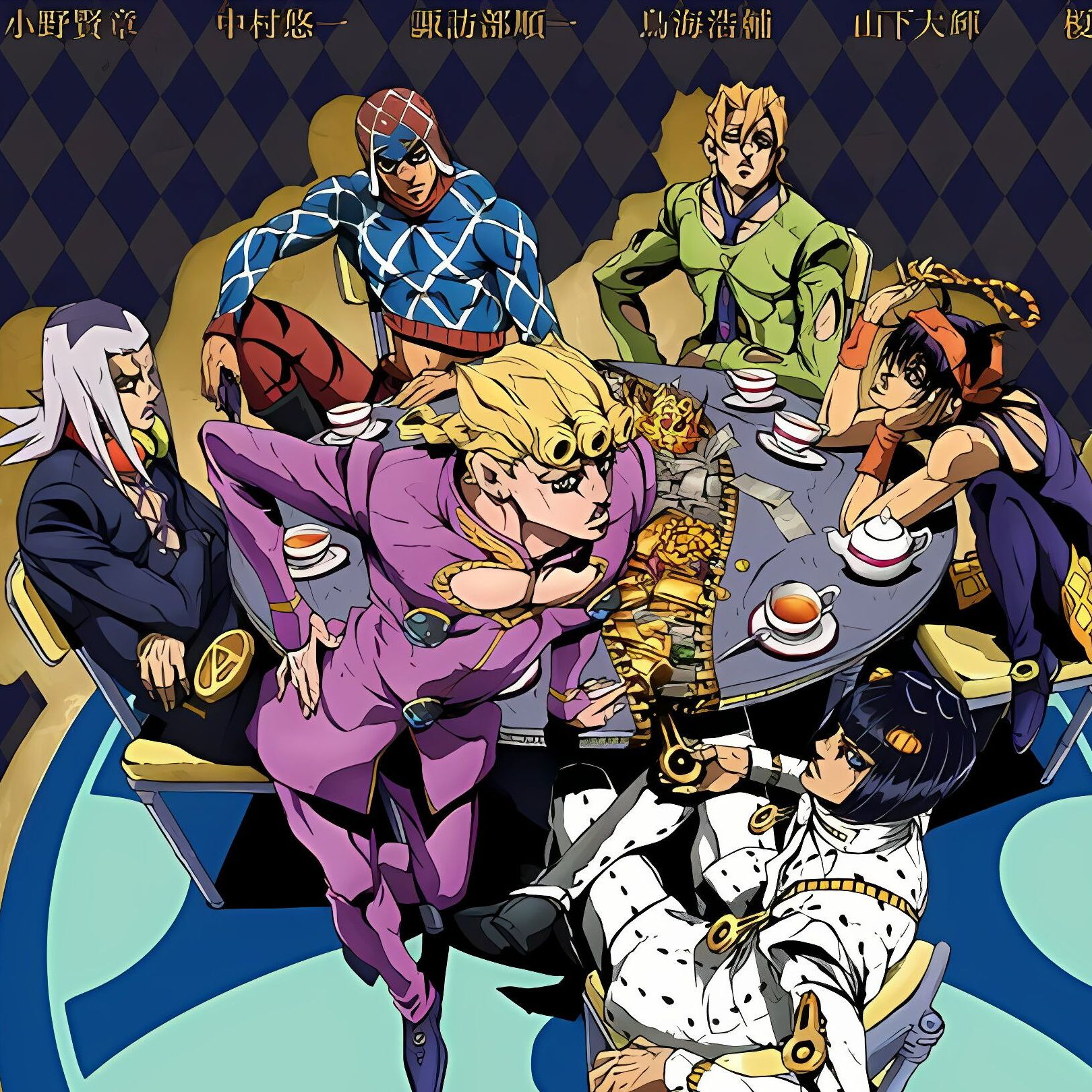【JOJO黄金之风】JOJO黄金之风食玩卡