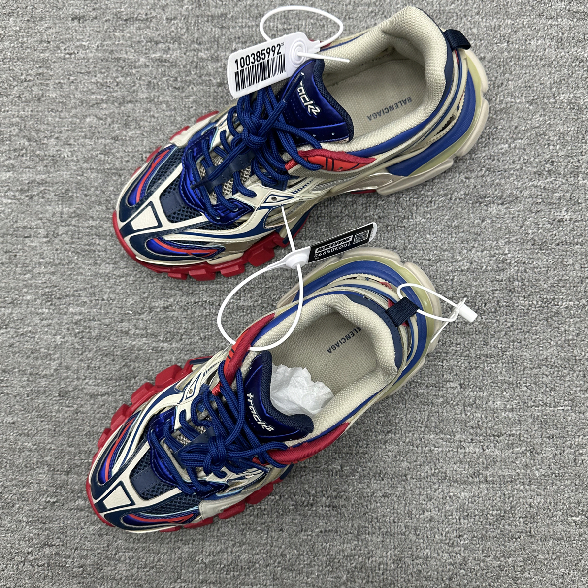 99新 Balenciaga/巴黎世家 40 巴黎世家track 老爹鞋高达配色99新