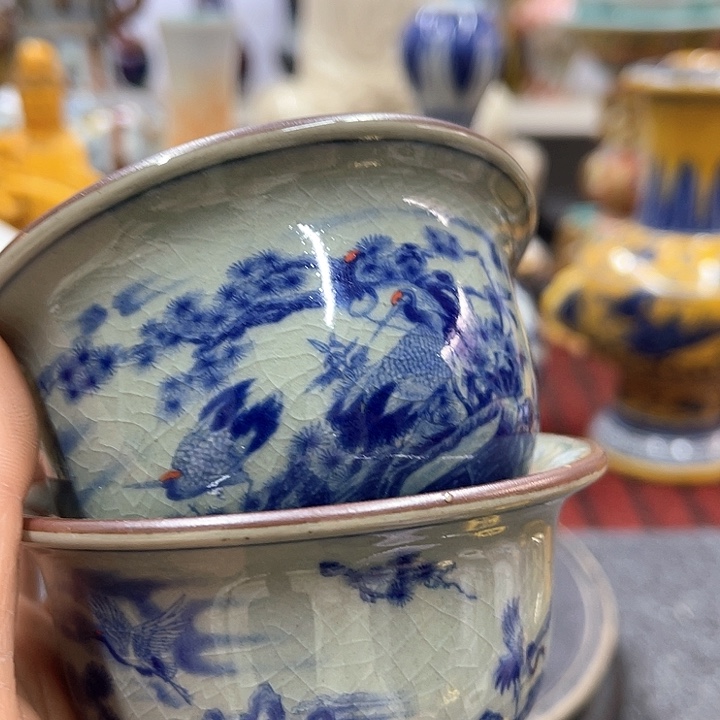 瓷片瓷器摆件摆件摆件
