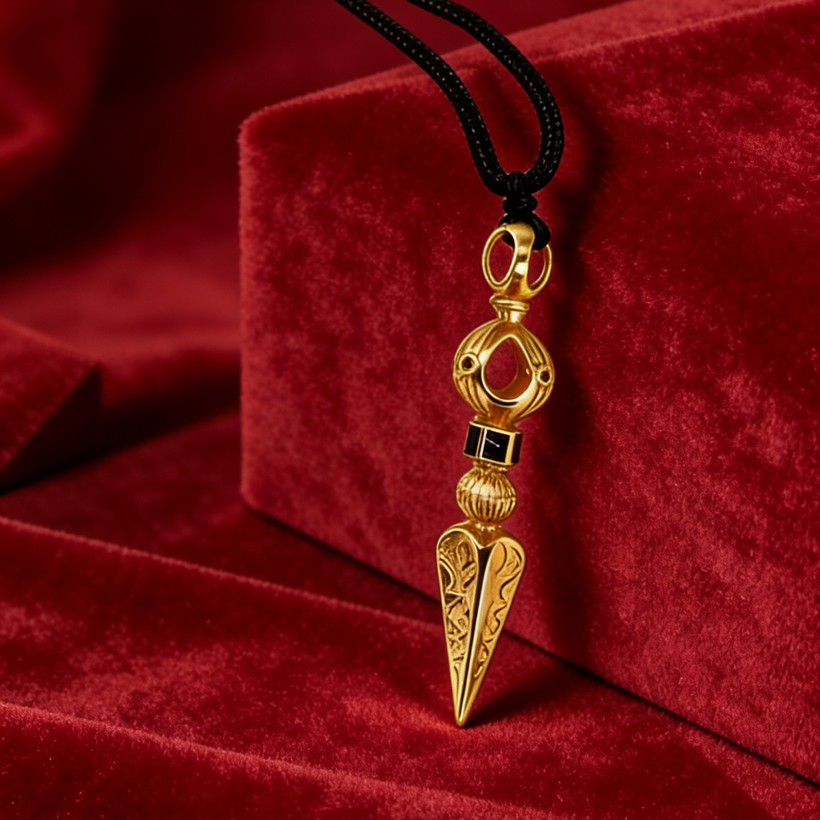 合金吊坠 【金刚杵】古风降魔杵吊坠男女情侣时尚饰品百搭坠链精美