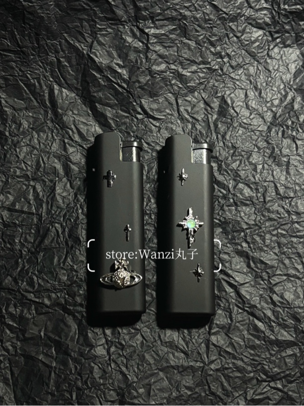 原创手工草蜢打火机高颜值